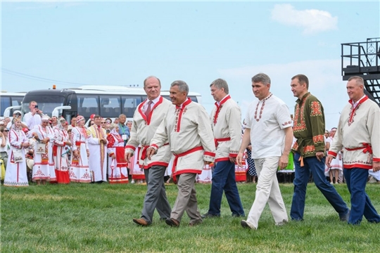 На родине Петра Хузангая в Татарстане отпраздновали «Уяв»