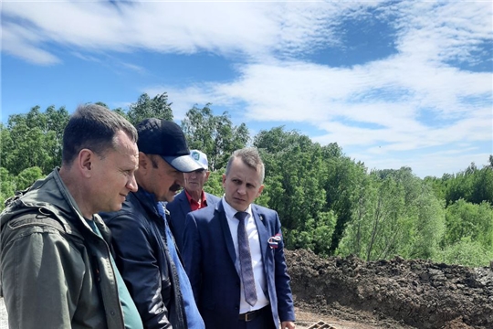 Рабочая поездка министра Эмира Бедертдинова в Комсомольский и Шемуршинский районы