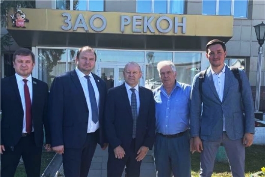 Представители Донецкой Народной Республики посетили чебоксарское предприятие «Рекон»