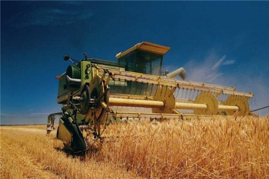 Намолот зерна в Чувашии превысил показатель прошлого года