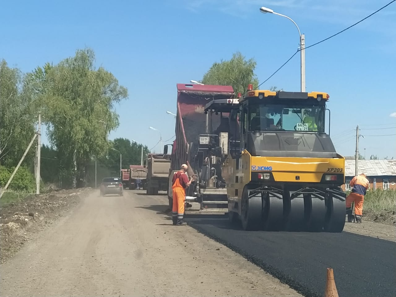 В Порецком районе продолжаются работы по капремонту автодороги «Чебоксары –  Сурское»-Мишуково-Ардатов | Министерство транспорта и дорожного хозяйства  Чувашской Республики