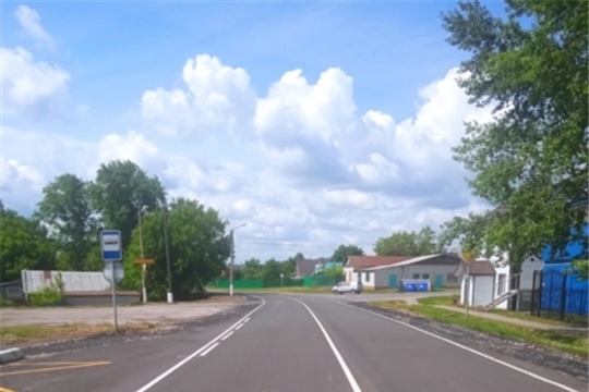 В Козловском районе завершаются ремонтные работы на автомобильной дороге «Волга» - Козловка
