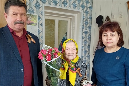 100-летний юбилей отметила жительница Чебоксарского района Мария Шуркина