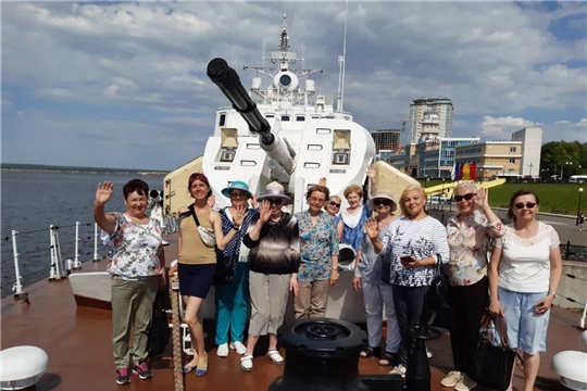 Участники проекта «Социальный туризм» побывали с экскурсией на корабле