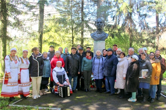 В Моргаушском районе отметили 144-ый день рождения своего выдающегося земляка Н.В. Никольского