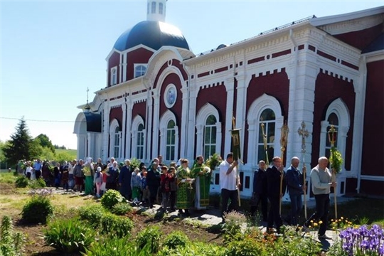 Праздник Святой Троицы в с. Оринино