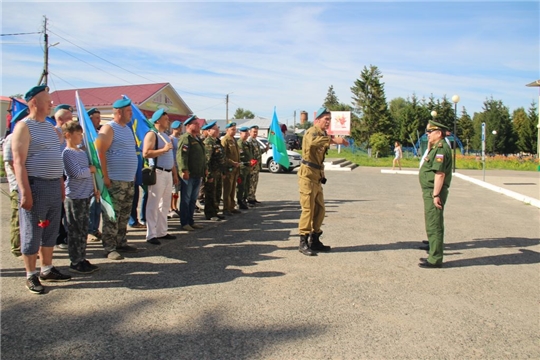 В Моргаушском районе отметили День воздушно-десантных войск»