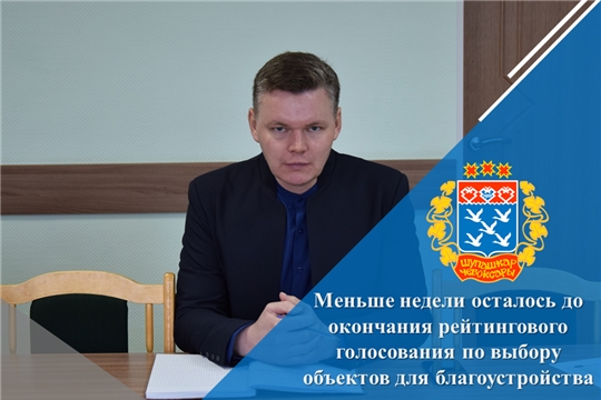 Меньше недели осталось до окончания рейтингового голосования по выбору объектов для благоустройства