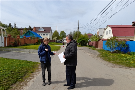 В частном секторе г. Чебоксары напомнили об особом противопожарном режиме