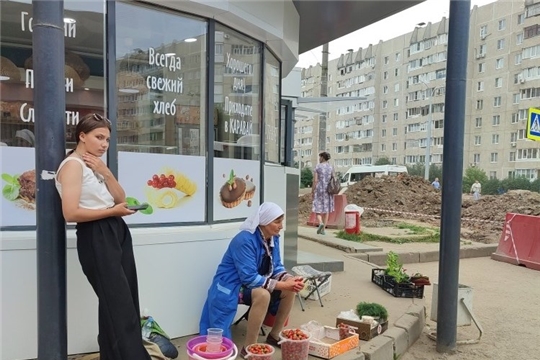 Торговля в Чебоксарах разрешается только в установленных для этого местах и при наличии соответствующих документов