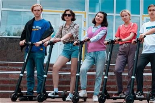 Чувашские студенты разработали туристический маршрут на электросамокатах