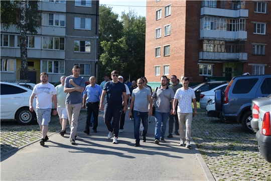 В Чебоксарах состоялся субботний обход территории на предмет благоустройства