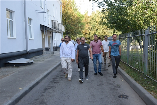 В северо-западной части города Чебоксары проведен субботний обход территории на предмет благоустройства