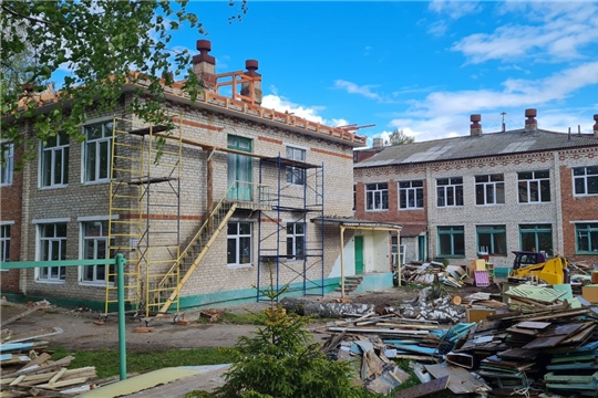 В Новочебоксарске продолжается капитальный ремонт образовательных учреждений