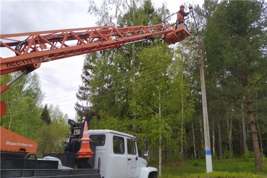 В детском лагере "Звездочка" отремонтировано уличное освещение