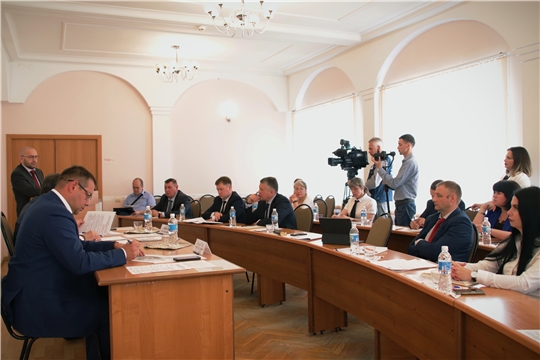 В Новочебоксарске состоялось совещание по вопросам благоустройства города