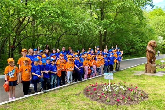 Более тысячи саженцев цветов посадили волонтеры акции «оБЕРЕГАй» в Ельниковской роще