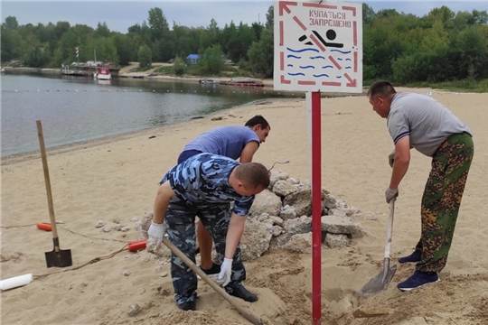 В Новочебоксарске завершился купальный сезон