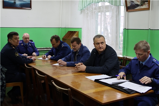 Уполномоченный по правам человека в Чувашской Республике Сергей Романов посетил исправительную колонию №6