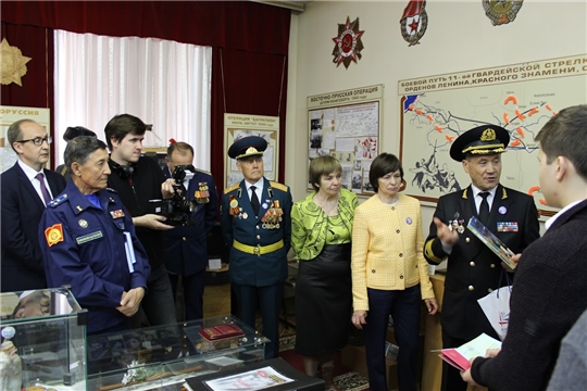 Передача Ордена Славы в музей "Добровольцы"