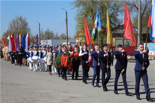 В Порецком районе прошло шествие «Бессмертного полка»