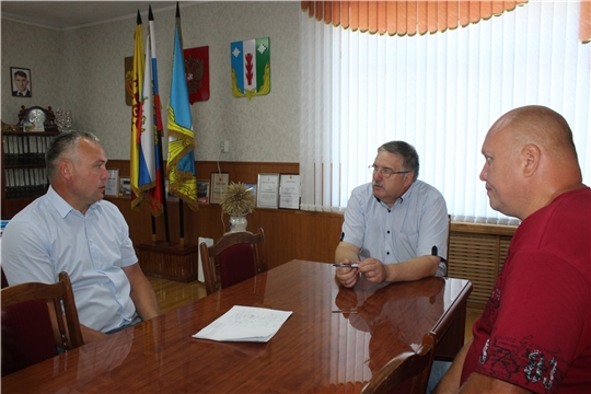 В администрации Порецкого района обсуждены вопросы строительства III этапа водопровода в селе Порецкое