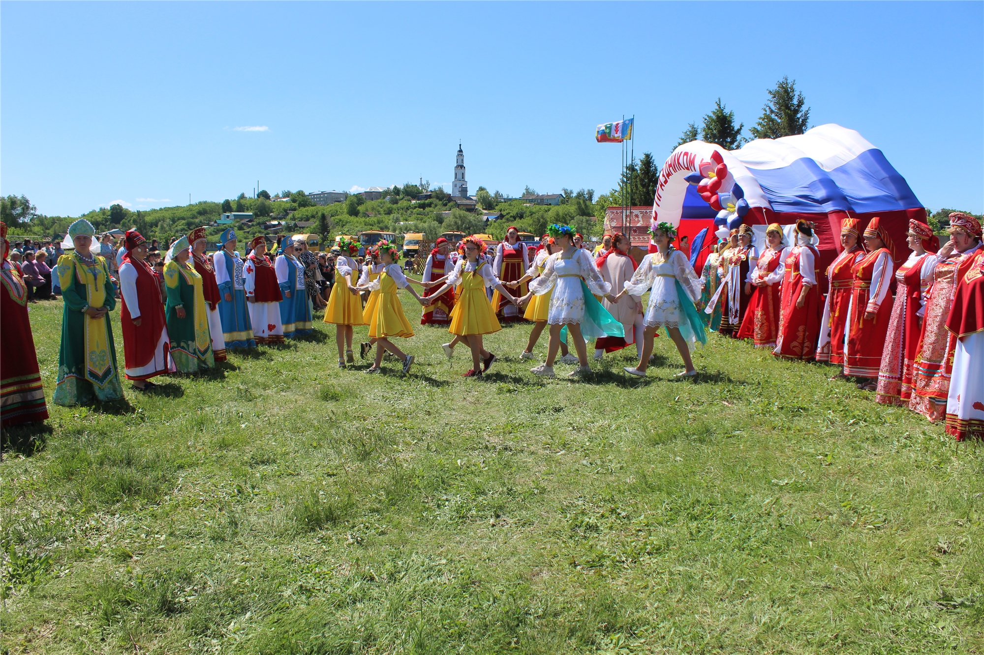 В День России в Порецком районе отметили праздник «Акатуй»
