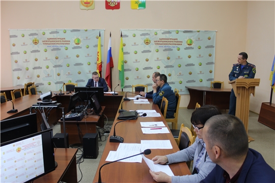 В администрации Шемуршинского района  состоялось заседание КЧС и ОПБ
