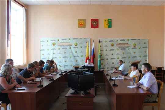 В администрации Шемуршинского района состоялось совещание по актуальным вопросам