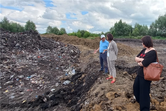 Заместитель министра природных ресурсов и экологии Чувашской Республики с рабочей поездкой посетила Шемуршинский район