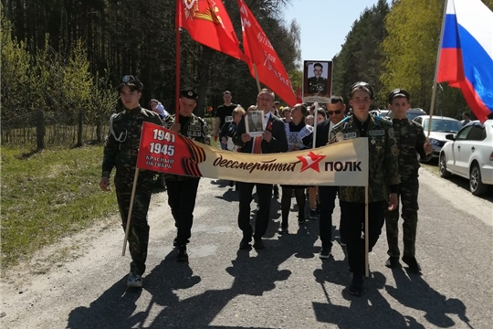 Торжественный митинг в пос. Мыслец