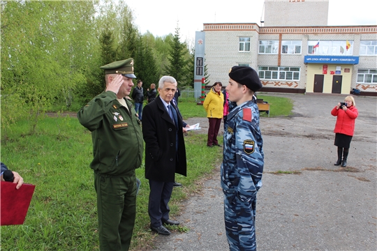 Торжественное закрытие военно-спортивных игр "Зарница" и "Орленок"