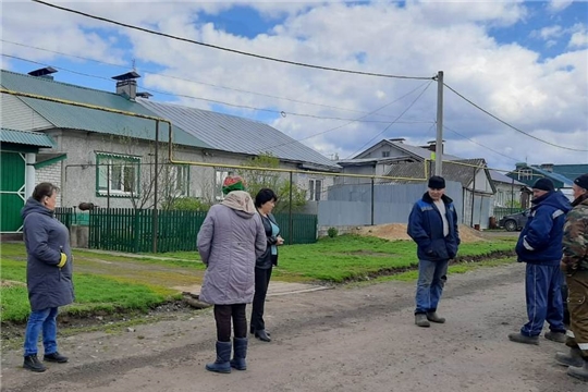 В д.Торханы специалисты территориального отдела провели инструктажи по пожарной безопасности