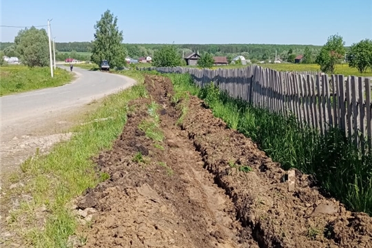 Противопожарная опашка сельских поселений Шумерлинского муниципального округа