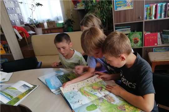 Эко-час «Мы твои друзья, природа» прошел в Русско-Алгашинской сельской библиотеке