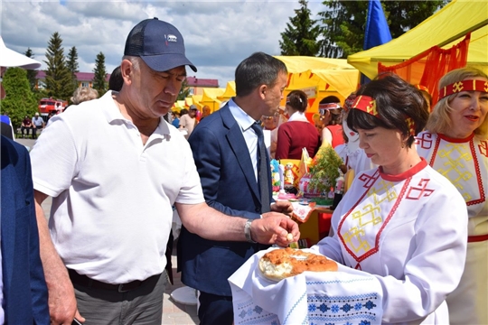 Исполнительный директор Совета Александр Кузнецов принял участие в празднике «Акатуй» в Красночетайском  районе