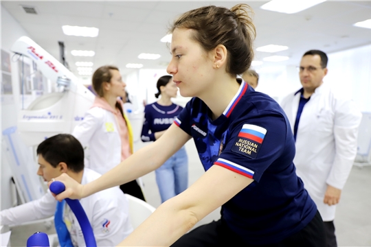 Лана Прусакова и Дмитрий Мулендеев прошли комплексное обследование в Инновационном центре Олимпийского комитета России