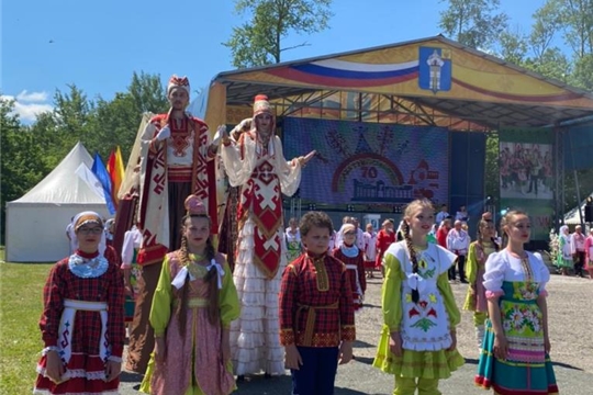 Праздник "Акатуй - Сабантуй" в Батыревском районе