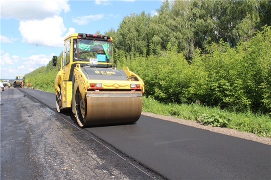 После капитального ремонта обновился участок автодороги "Аниш-Вознесенское"