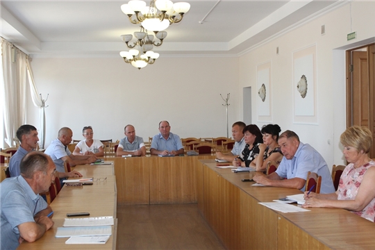 Д. Иванов провел рабочее совещание с главами поселений района