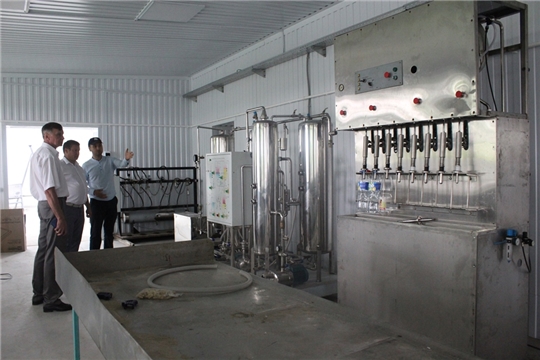 Молочный завод Урмарского района готовится к запуску производства