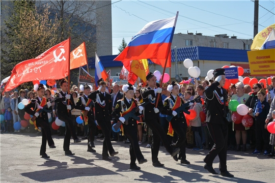 Празднование Дня Победы в п. Вурнары