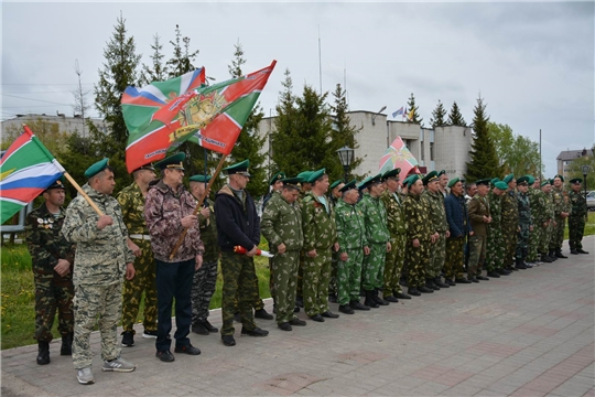 День пограничника в п. Вурнары