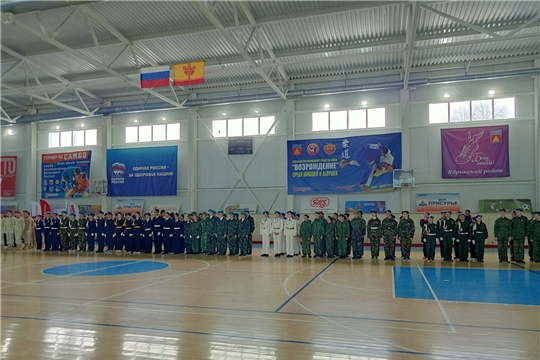 В Ядринском районе стартовали районные военно-спортивные игры «Зарница» и «Орленок»