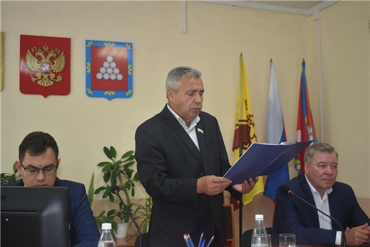 Состоялось очередное двадцатое заседание Ядринского районного Собрания депутатов
