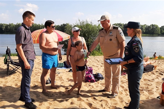 В Ядринском районе проведено мероприятие по соблюдению требований пожарной безопасности и безопасности на водных объектах