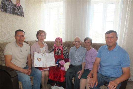 70 лет вместе: супруги Бобины из с. Большие Яльчики отметили благодатную свадьбу