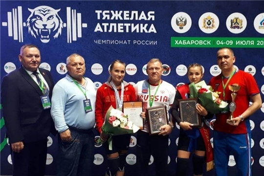 Полина Андреева – на пьедестале чемпионата России по тяжелой атлетике