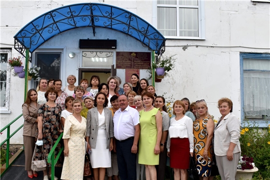 Министр Елизарова А.Г. посетила отделение стационарного обслуживания в д. Кильдюшево