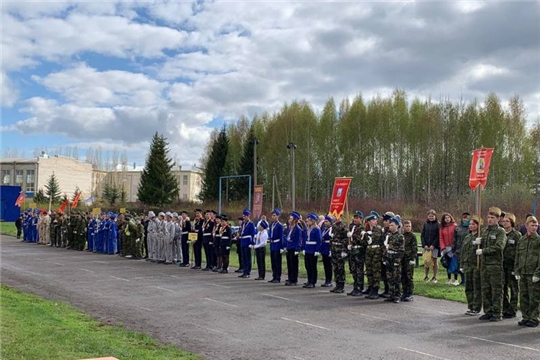 Итоги районных военно-спортивных игр «Зарница» и «Орленок»